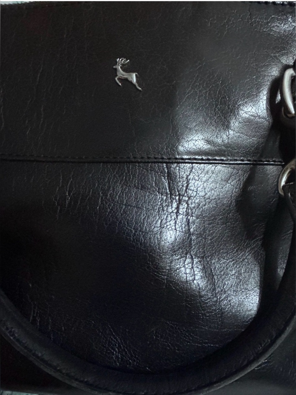 Genuine Ashwood Leather
Multi-Compartment
Satchel Bag - Sleek Black
10x16x5 - Picture 2 of 6